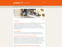 Tablet Screenshot of genowo.de